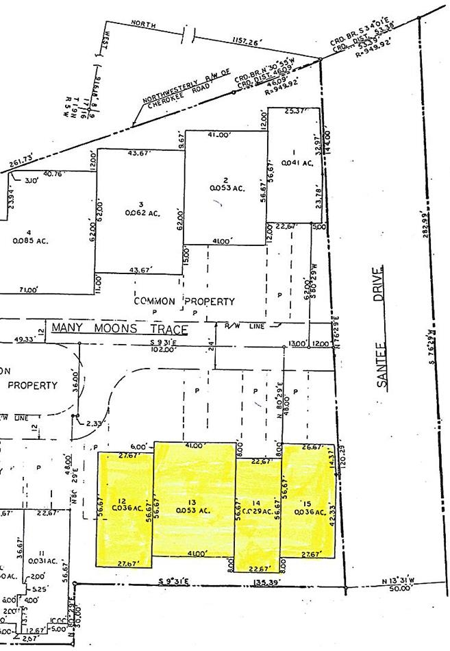 Cherokee Courts - Land