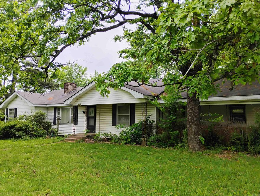 This property sold "AS IS" Buyer inspection for informational purposes only. Peaceful country setting with many large trees and mature plum trees! Home has a storm cellar with 2 old barns and an additional electric and sewer hook on the right side of property perfect for camper or additional building site. Home needs some TLC and has original hardwood floors. 3 bedrooms, 1 and 1/2 bath with bonus room and eat in kitchen with large separate dining room. This home is right on Hwy 167. Approx. 14 miles to the Bald Knob exit or 16 miles to Batesville but only 2 miles from Pleasant Plains. The Midland school district is only 1 mile from property. Mineral rights to Convey. Agents see remarks!