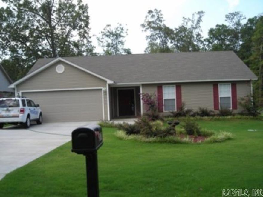 Move in ready home located in White Hall; 3BR/2BA