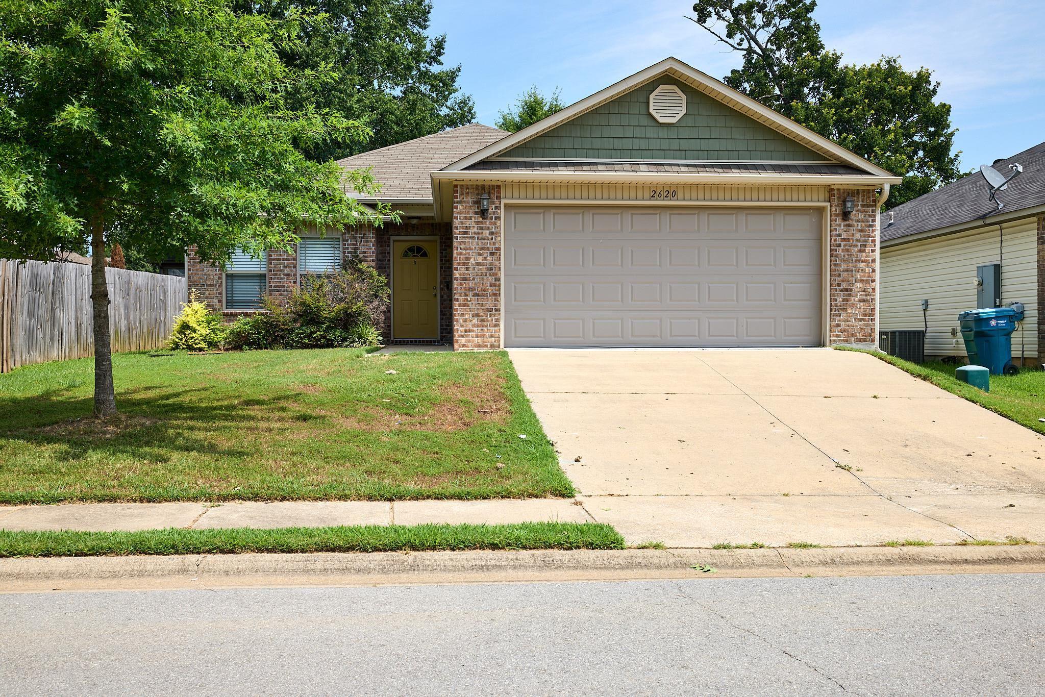 Come live in Chapel Creek! This wonderful home is located near schools, shopping and the interstate. Three bedroom, two bath and features an open floor plan. Bedrooms are a split plan, separate laundry room, two car garage, fenced back yard with a great patio to enjoy year round! You don't want to miss this jewel....make an appt today! AGENTS PLEASE SEE REMARKS