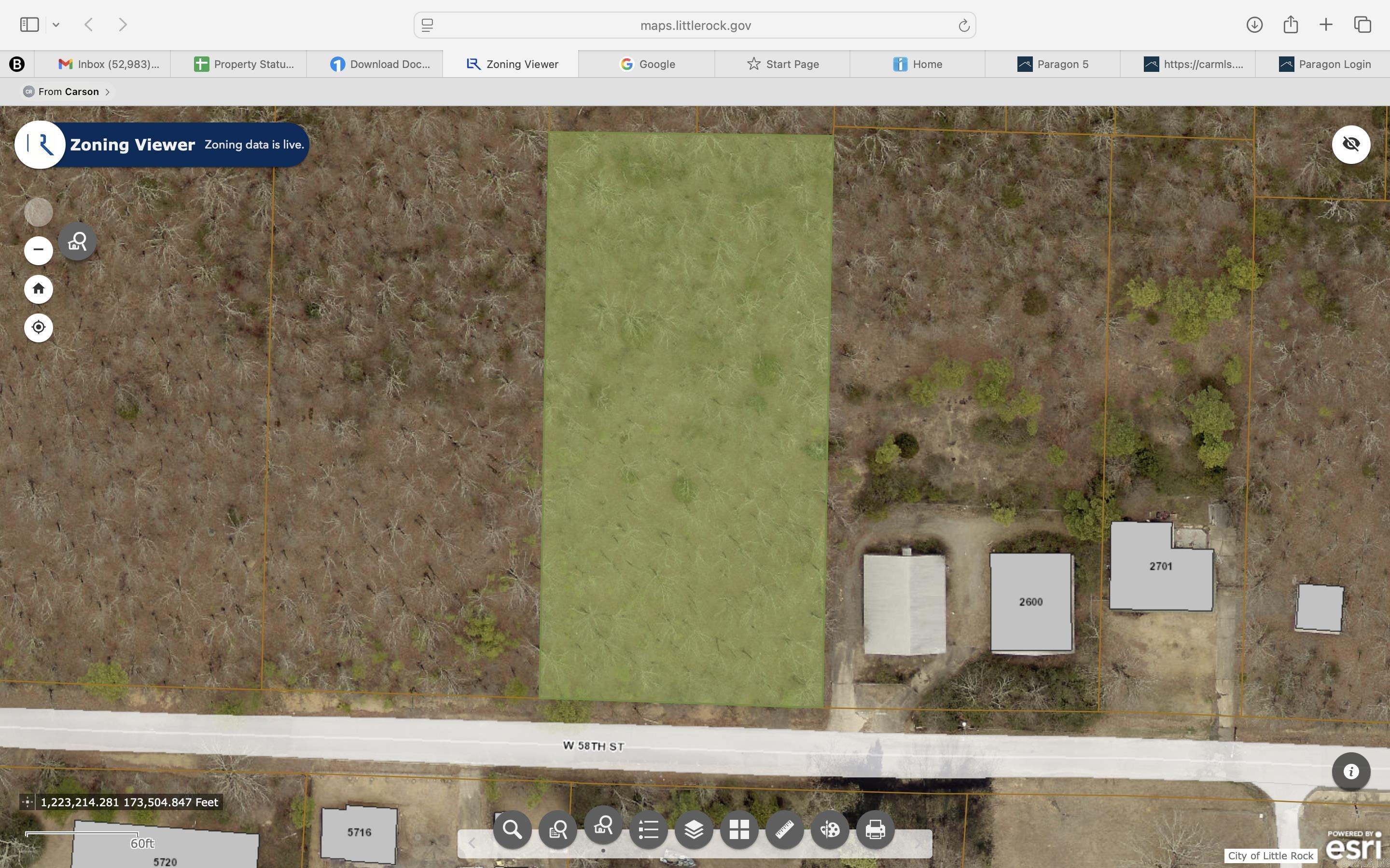 PARCEL ID 33N-085-00-116-00 ZONED COMMERICAL