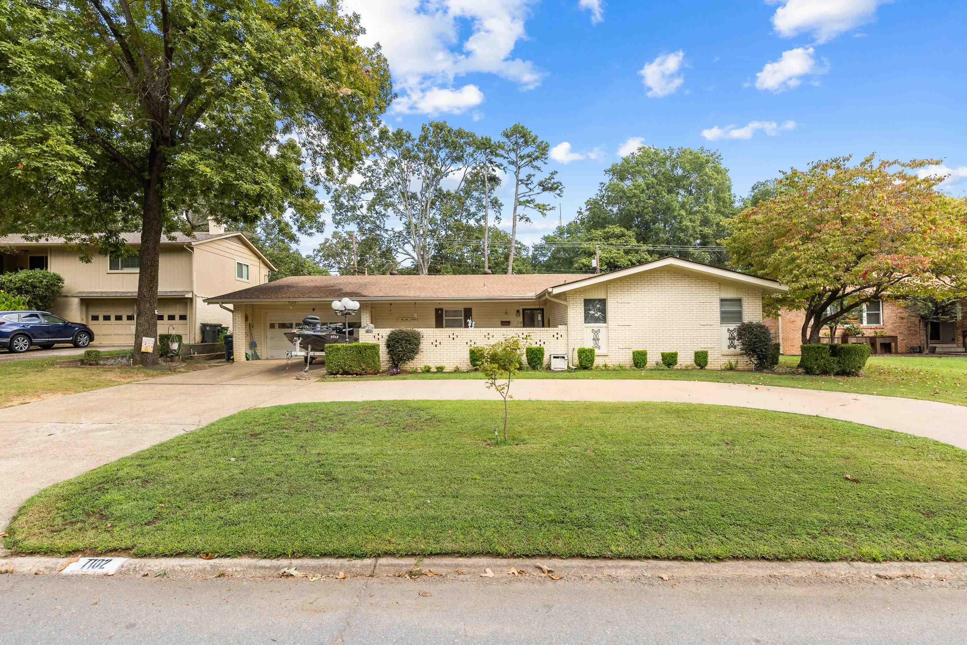 This charming home in the heart of Little Rock offers both character and potential! Conveniently located near all essential amenities, it hosts three full bedrooms, with the flexibility of a fourth or using the space as a versatile flex room. The primary bathroom is in the middle of cosmetic renovations, offering the perfect canvas for your personal design touches. A second fully remodeled bathroom is thoughtfully connected to both the hallway and the third bedroom for easy access. Two of the bedrooms come with built-in dressers, adding unique storage options. The spacious layout provides plenty of room for customization, making it ideal for an investor or anyone eager to modernize and bring the home into the 21st century. The front of the home features a private courtyard entry, giving it a secluded feel. There's also a two-car garage, with detached storage space in the back for all your needs. New roof in 2010 and newer water heater. With the sellers downsizing, there's an additional opportunity to purchase furniture, making this an incredible chance to not only create your dream home but also furnish it! Agents see remarks.