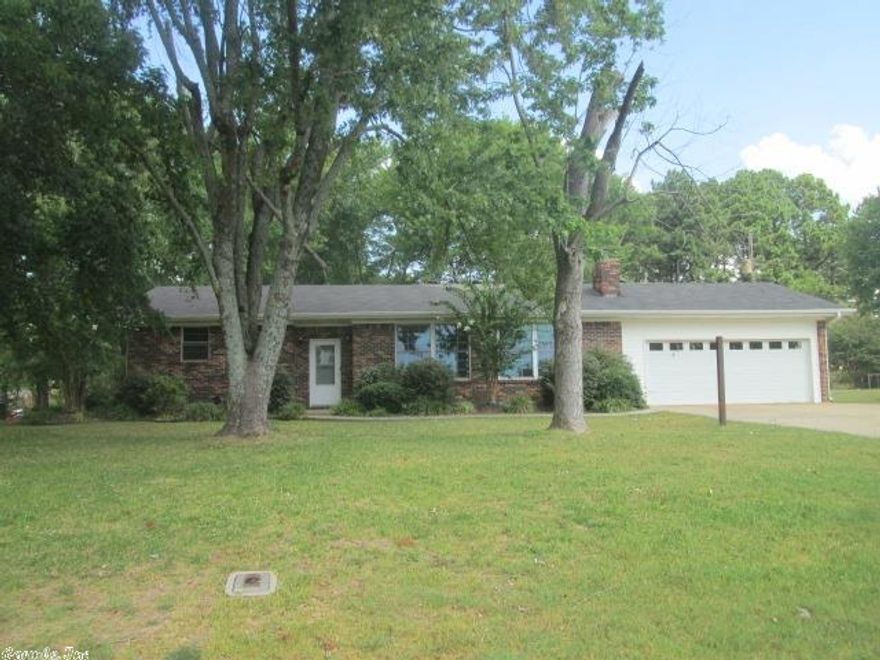 Located off of Broadview on 7th St close to downtown Greenbrier. Three bedroom and 2.5 bath home with brick exterior walls and two car garage.  An additional dettached two car garage great for storage. Hardwood floors in living room. Wonderful home for growing family. HUD case # 031-368975 sold "AS IS.. Log on www.hudhomestore.com to submit offers and www.mmrem.com for management information.