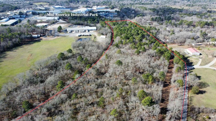 Located on Blacksnake Rd in Hot Springs, AR, this 17.49 +/- acres is a great investment for someone looking for a comercial property. It sits just on the north side of Mid America Park where many noteable comercial buisnesses and facctories are located. All structures have been cleared from the property allowing one to build as they please. Water, Gas and electric are available on the property. City sewer is located on the backside of railroad tracks that border the property.