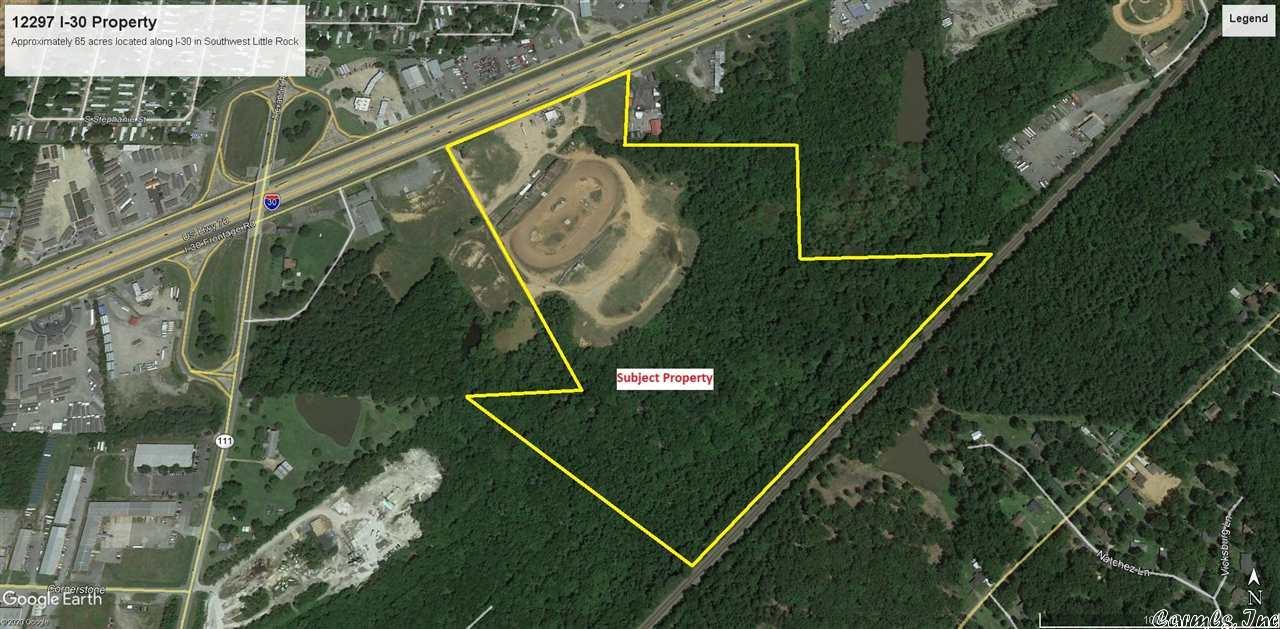 Frontage has great potential !! this property is on I-30!! Convenient to Little Rock , Bryant and Benton