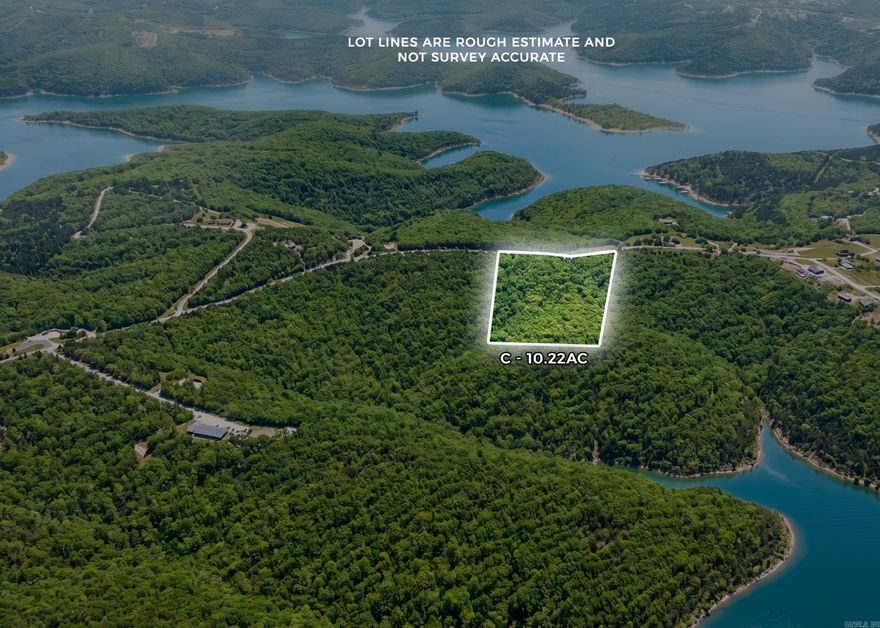 Tract C is a rare 10.22 acre opportunity near beautiful Norfork Lake offering the perfect combination of privacy, natural beauty, and future potential. Bordering U.S. Corps of Engineers land and surrounded by mature hardwoods and abundant wildlife, this property creates an incredible setting for a dream home, cabin, or private lake retreat in the Ozarks. The property offers multiple potential building sites along with seasonal lake view possibilities through selective clearing while still maintaining a peaceful, secluded feel. Deer, turkey, and eagles are frequent visitors throughout the area, adding to the quiet outdoor atmosphere that makes this property so special. Water is available, high-speed internet is accessible, and preliminary soil testing has already been completed for septic, helping simplify the path toward building. Conveniently located just minutes from Tracy Ferry Marina and a short drive to Mountain Home for shopping, dining, and healthcare, Tract C is an outstanding chance to own premium acreage in one of North Central Arkansas’ most sought-after lake areas.