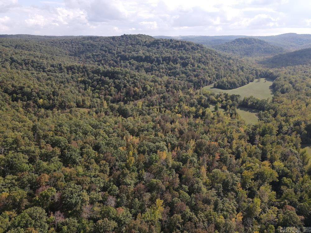 This prime Ozark property is tucked in the pristine mountains between Compton, AR, and Ponca, AR. The headwaters of the famous Buffalo National River are just a few minutes south. It just rarely comes together for a property to check every box an outdoor enthusiast, farmer, hunter, homesteader, or investor would have. This ideal location puts you in the heart of some of the most coveted parts of this region. This unique topographical configuration bodes well for about any use. It has everything from rock formations to large hardwood-covered ridges, from lush creek bottoms to deep and gnarly ravines. Making your way through the recently revamped, excellent, deeded easement road, you cascade in from the top of the mountain through the dense timber. Numerous small trail offshoots have been cleaned up for easy access to ample build sites, hiking locations, hunting set-ups, and more. The impressive stand of marketable White Oak will leave you in awe as it covers a majority of the hillsides, blanketing this beautiful tract. In the middle of the property is a wonderful pasture consisting of native grasses, fescue, Bermuda, and more.