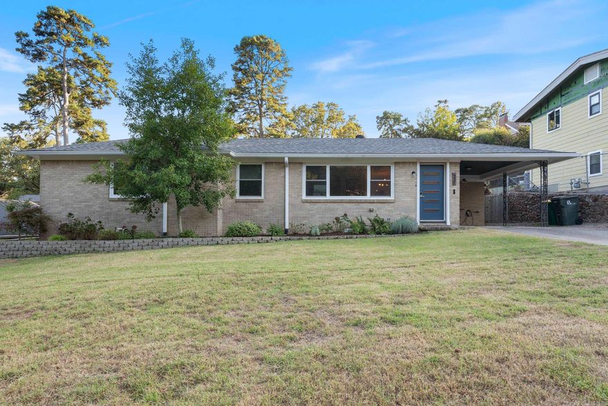 This completely remodeled 1956 ranch has everything you need! New kitchen, two new baths, beautiful harwood floors and tile. There are two living areas, three bedrooms and an office. The is a large deck and storage building. The home has new solar panels that are paid in full. The carport is equipped with the ability to charge your EV. The roof is new and the crawl space is encapsulated. What more could you want? How about Forest Park school district? Yes!