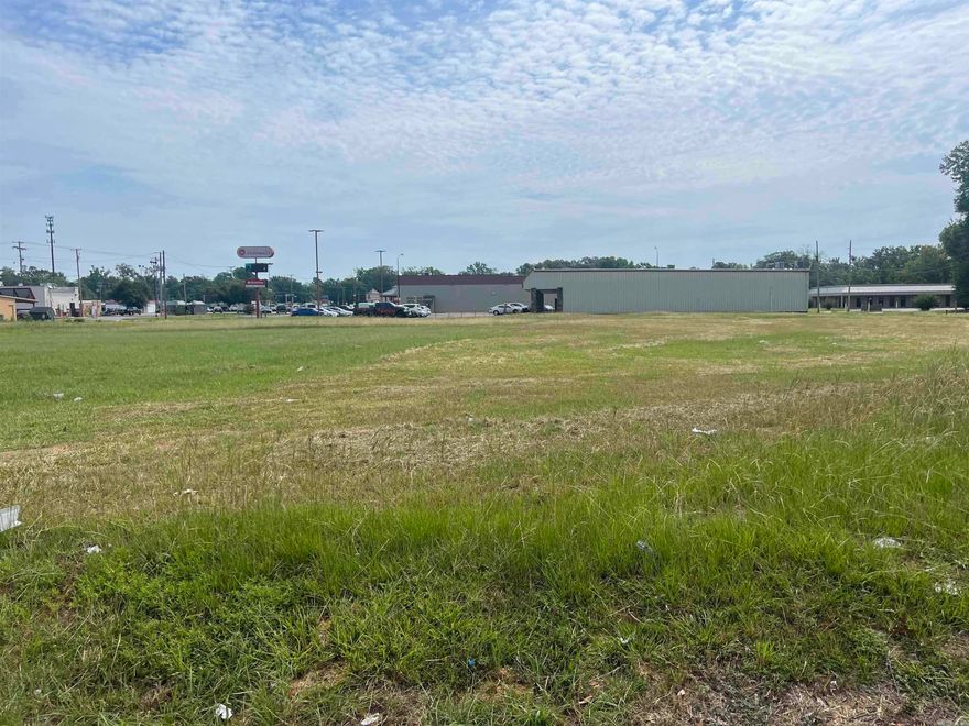 High traffic, high visibility large commercial lots waiting for your new franchise or business.