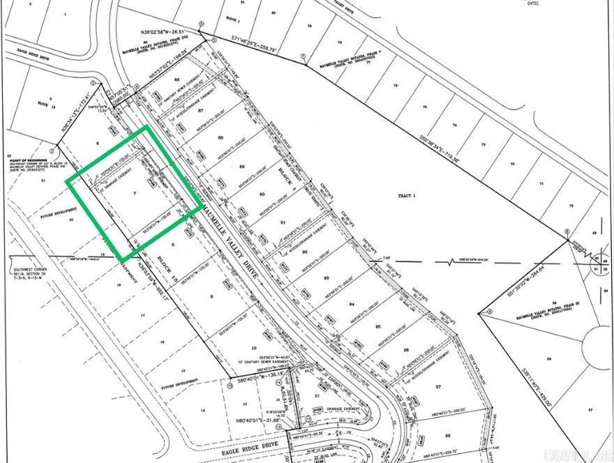 Craft your dream home in Maumelle with breathtaking city views on this huge half acre lot! Underground utilities ensure convenience. Build a min 2500 SF home. Community boasts 30 miles of trails, Lake Willastein Park, Community & Senior centers, schools, library, golf course, country clubs, shopping, & dining. Wildlife abounds. Bring your own builder or call for assistance to start building your dream home.