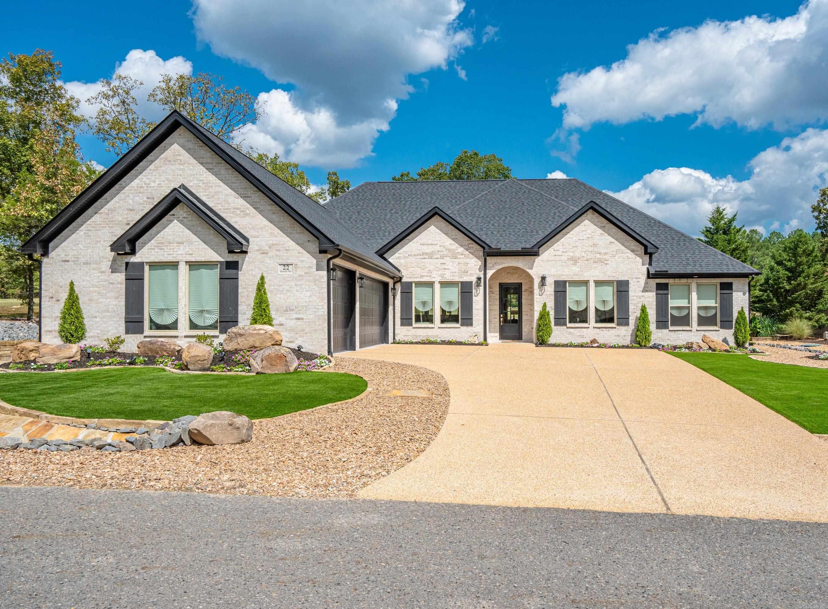 This stunning one-year old home located on the #3 hole of the 27-hole Isabella Golf course, offers a perfect blend of modern luxury and comfort. With three spacious bedrooms, 2 ½ baths, and a private office, it’s ideal for both relaxation and productivity. The open kitchen boasts all-new built-ins, a gas range, a 9' quartz island and extra cabinets & a private pantry for ample storage. The dining room is currently being used as a conversation area for entertaining guests, or simply relaxing to read a book or share a glass of wine. The interior is beautifully decorated, with some furniture for sale. The open floor plan features a vaulted wood beam ceiling, a cozy gas fireplace with built-ins on each side & Klipsh surround sound system. Step outside to a covered patio overlooking the lush backyard and the golf course, which provides a serene outdoor space for relaxation. The landscaping is incredible! There are stairs inside the 3-car garage leading up to a huge storage area. The garage floor has the new polyspartic flooring-super clean! There are MANY more amenities to explore! This beautiful home is a true GEM! AGENTS read remarks for more features & information.