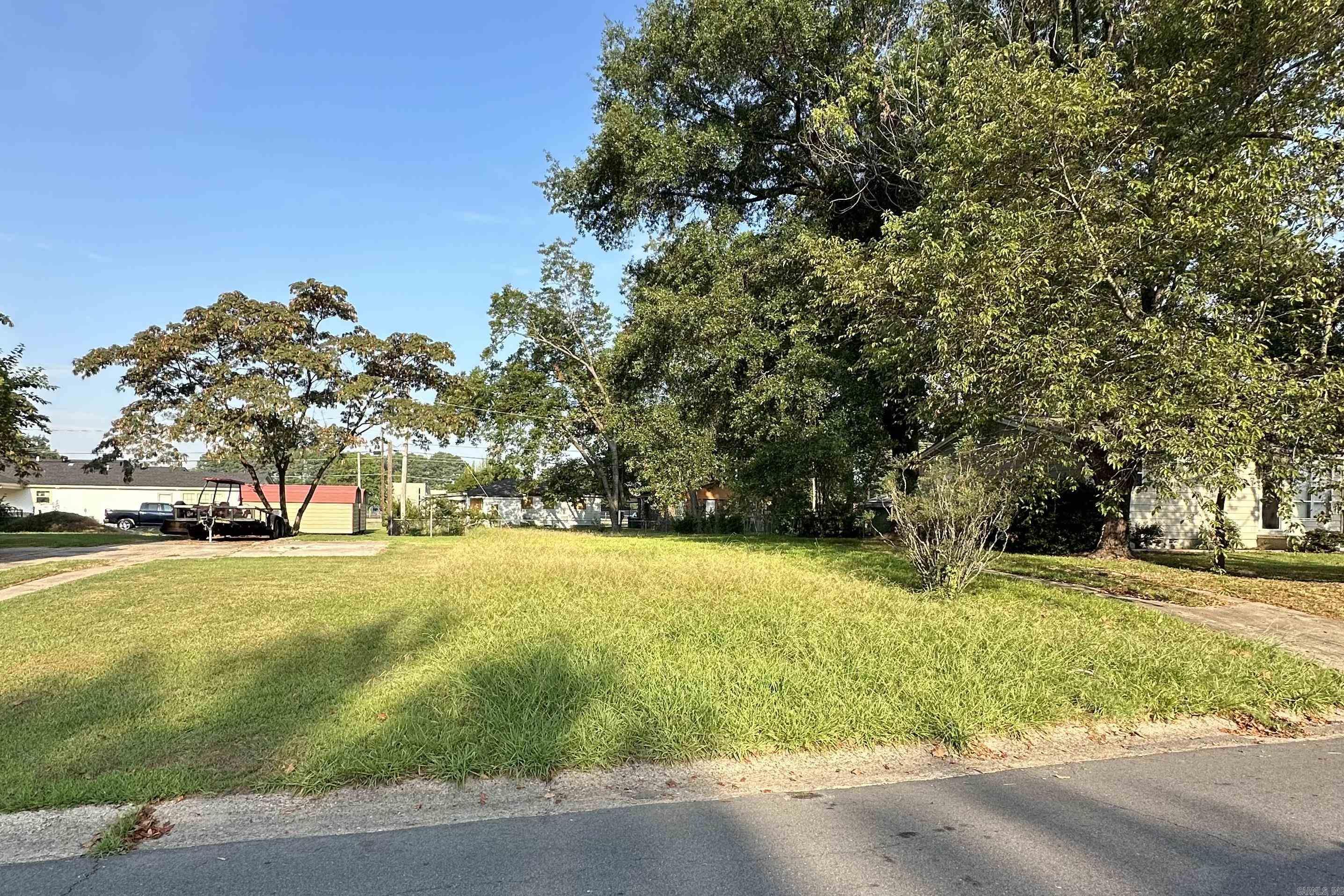 Vacant lot cleared and ready to build in a well established subdivision.