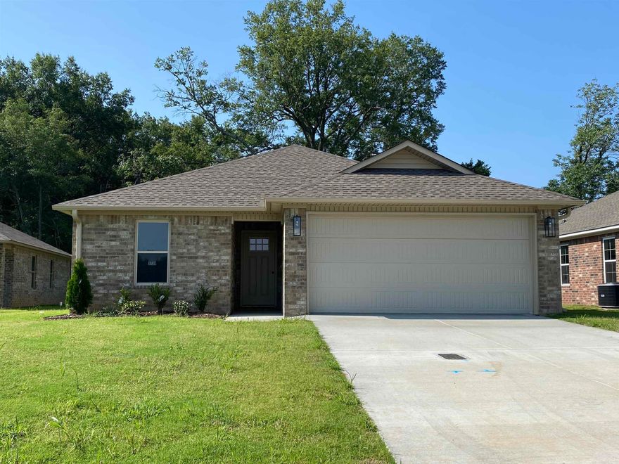 Are you looking for a New Construction house in the Brookland school district? We have it, this one is built by Mark Morris Construction, a name you know and trust. The amazing thing is, is that this house is located in the City Limits of Jonesboro. City Water and Light utilities are a huge bonus! The house features three bedrooms two bath with Luxury Vinyl Planks, Carpet and Granite countertops. Also included, is a two car garage and a covered porch. The HOA has not been set up but expected to be $100.00 a year. Construction will be complete in 45 days.