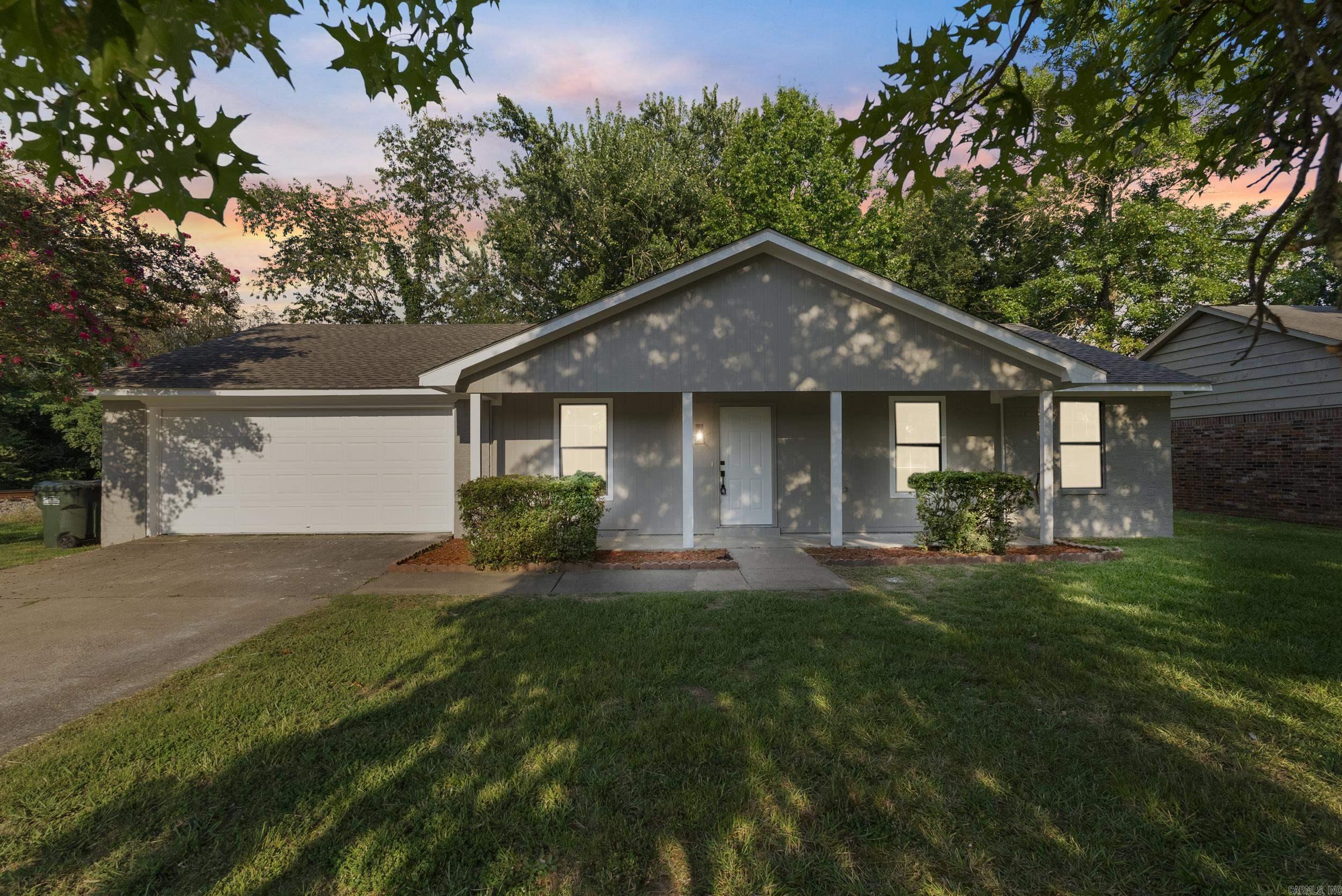 Beautifully remodeled home with 2 car garage and a new roof in Old Town Conway! All new paint and luxury vinyl flooring throughout. The kitchen features all new appliances, a custom subway tile backsplash, and granite countertops. All new fixtures and pulls throughout the home. The laundry room area doubles as a bonus room/office, providing extra space beyond the 3 bedrooms. The primary suite features a custom tile shower. This home feels like new! Concrete patio in the fully fenced back yard, that's ready for entertaining. It's rare to find a move-in ready home with new roof, 2 car garage, that has been completely remodeled in Old Town for this price. Great location with easy access to Hendrix College, downtown Conway, and I-40. Great chance to invest in Old Town Conway. Gatling Park is close with access to Tucker Creek Trail, a playground, and a BMX pump track for bikes. The Village at Hendrix is also close, with fun restaurants. If you have always wanted to live/invest in Old Town, but don't want to deal with a fixer-upper, this is the property for you!