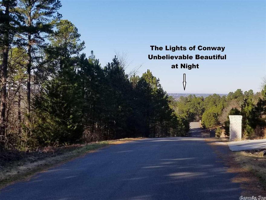 Beautiful Buildable View Lot with water and gas for houses with minimum 2000 sq.ft. heated.  Quick access to I-40 will be even better next year when DOT builds the new Mayflower By-Pass  Lot 50 is also available directly North.