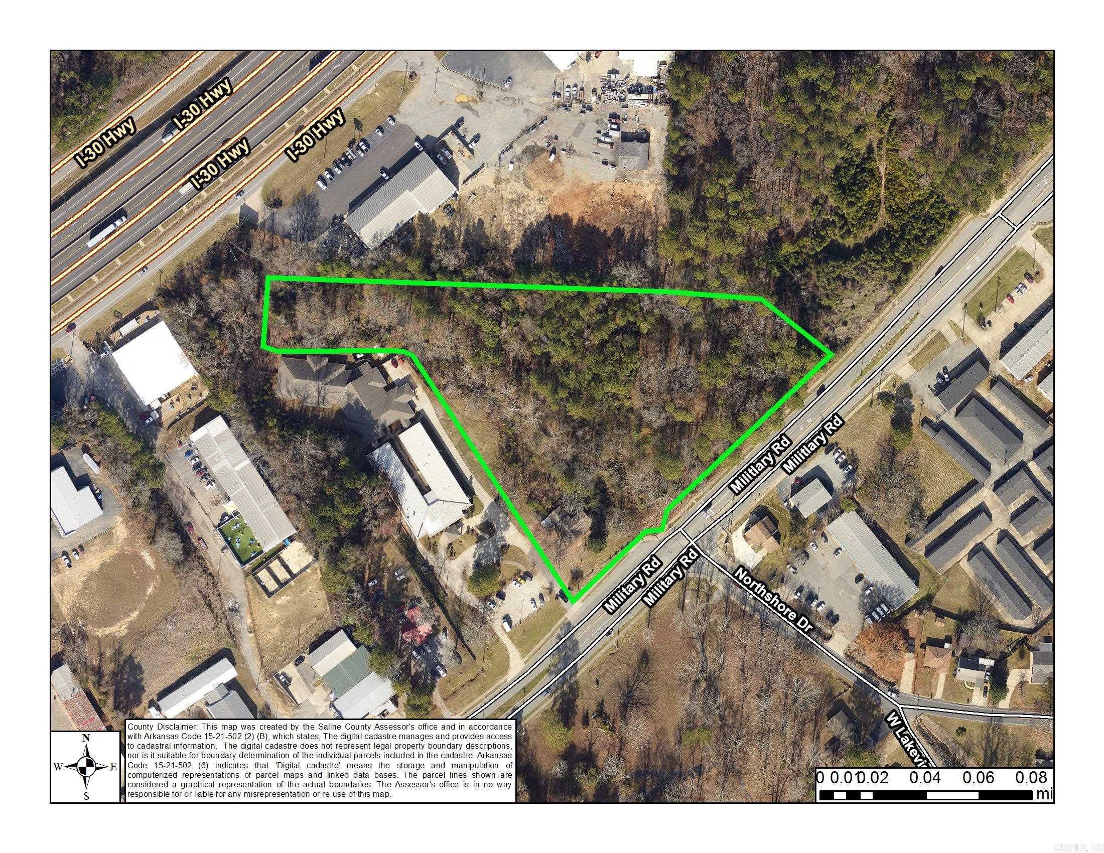 Large commercial tract on Military Road. Across from a major intersection. High Traffic and High visibility. Call for more details.