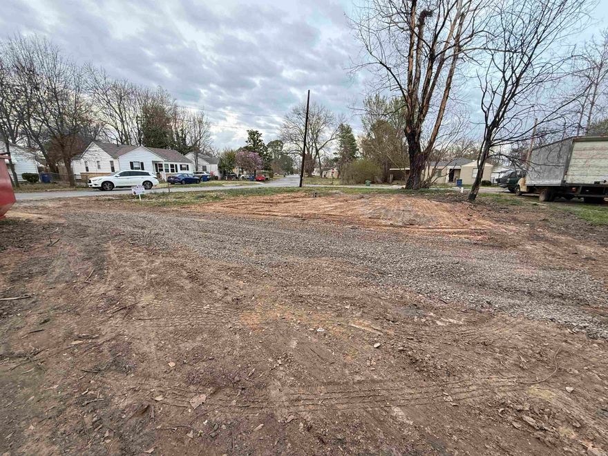 Great lot, potential for a great investment lot.