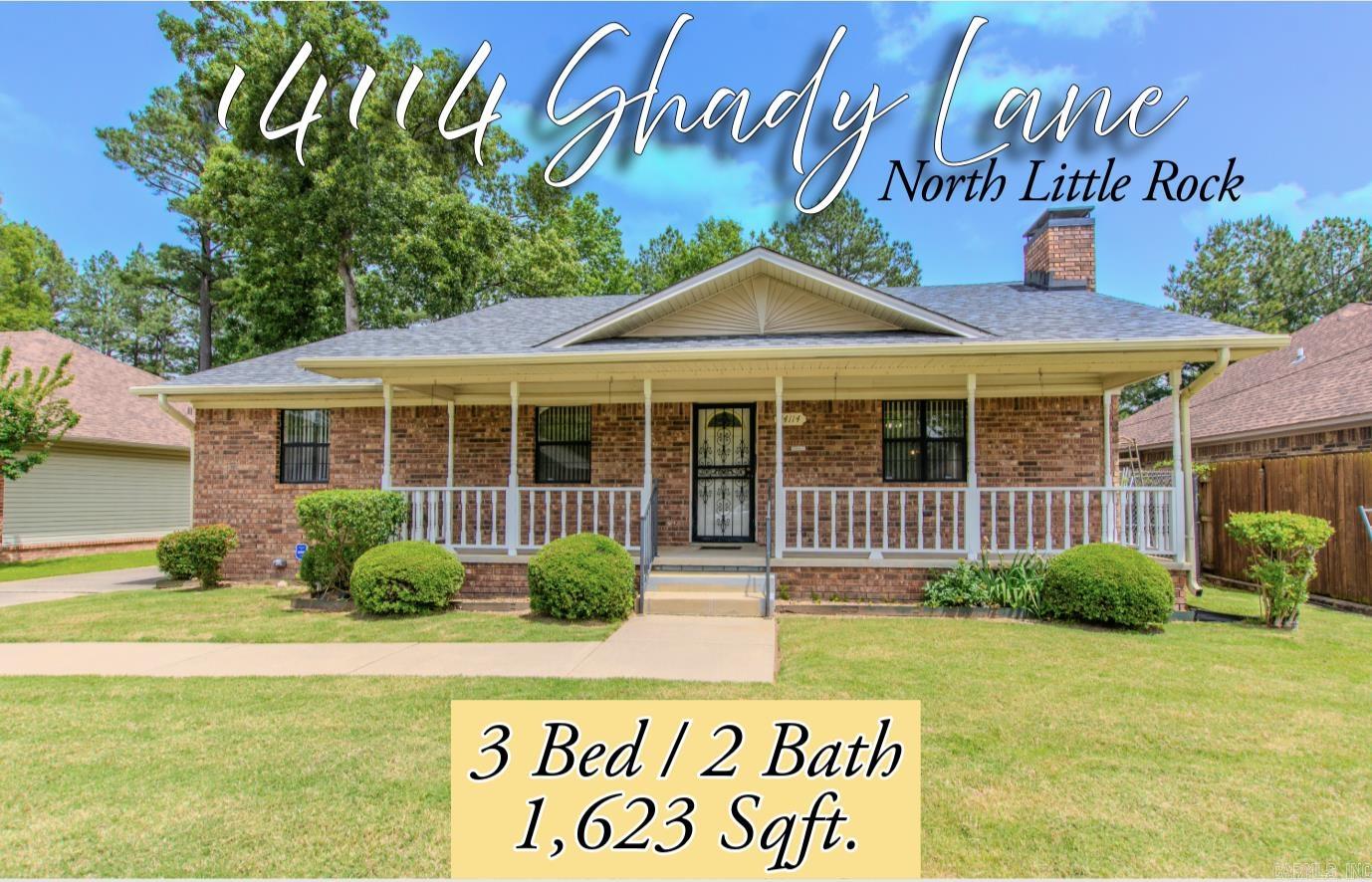 Pride of ownership shines throughout this well-maintained, all brick, single-story ranch-style home. Great front porch that spans the entire front. Lovingly cared, for the past 26 years by the same owner. Featuring a spacious functional layout, this home offers 3 oversized bedrooms and 2 bathrooms, a perfectly flowing floorplan between the kitchen, dining area, very well sized living room with a fireplace, and an extra wide hallway with 2 linen closets. Turnkey ready, just waiting on your personal touches. New architectural shingle roof installed January 2025 and HVAC system 2024. Fresh interior wall paint and brand new carpet installed. The 2 car rear-side entry garage offers additional storage rooms, extra concrete driveway extension pads that allow for multiple car parking. Manicured lawn front and back, partially fenced offering backyard privacy, and 2 storage buildings. Located in a quiet established neighborhood close to easy I-40 access and only minutes away from all the great restaurants, grocery stores, and shopping that Maumelle has to offer. This rare one-owner gem is ready for its next chapter. Don't miss your chance to make it yours! Qualifies for RD 100% financing.