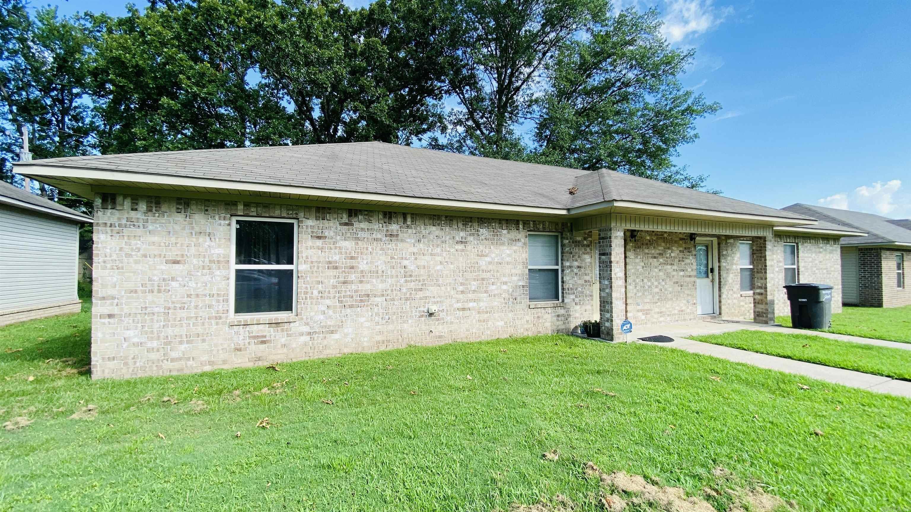 Looking for your next investment property? Check out this newer duplex in Jacksonville Built in 2007. 3 Bed / 1.5 Bath unit ($825/mo) and a 2 Bed / 1 Bath unit ($725/mo). Perfect to add to any real estate portfolio. Currently professionally managed which can continue if needed. Tenant Occupied. Tenants pay all the utilities. Fridge, washer and dryer convey with the units. This duplex can also be packaged and sold with 1032, 1040 & 1044 Gina Circle Duplexes. See agent remarks.