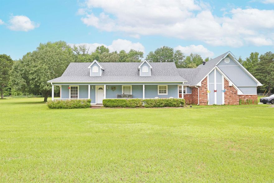 Country living with close proximity to the city! This beautifully crafted rural home sits on (3.17 +/-) acres with a large shop and shed. For peaceful evenings there's a large screened in back porch that looks out towards the tree line. Tons of major updates have been completed to the property. The HVAC system was installed in June of 2018, The garbage disposal was installed in September of 2019. The Roof was replaced in August of 2023. The gutters were installed in September of 2023. The screened in patio was added on in September of 2023! The hallway bathroom was updated with new lights, paint and cabinet hinges. New flooring was added throughout the house in May of 2023. Many other updates have been completed! Check out this beautiful property now!