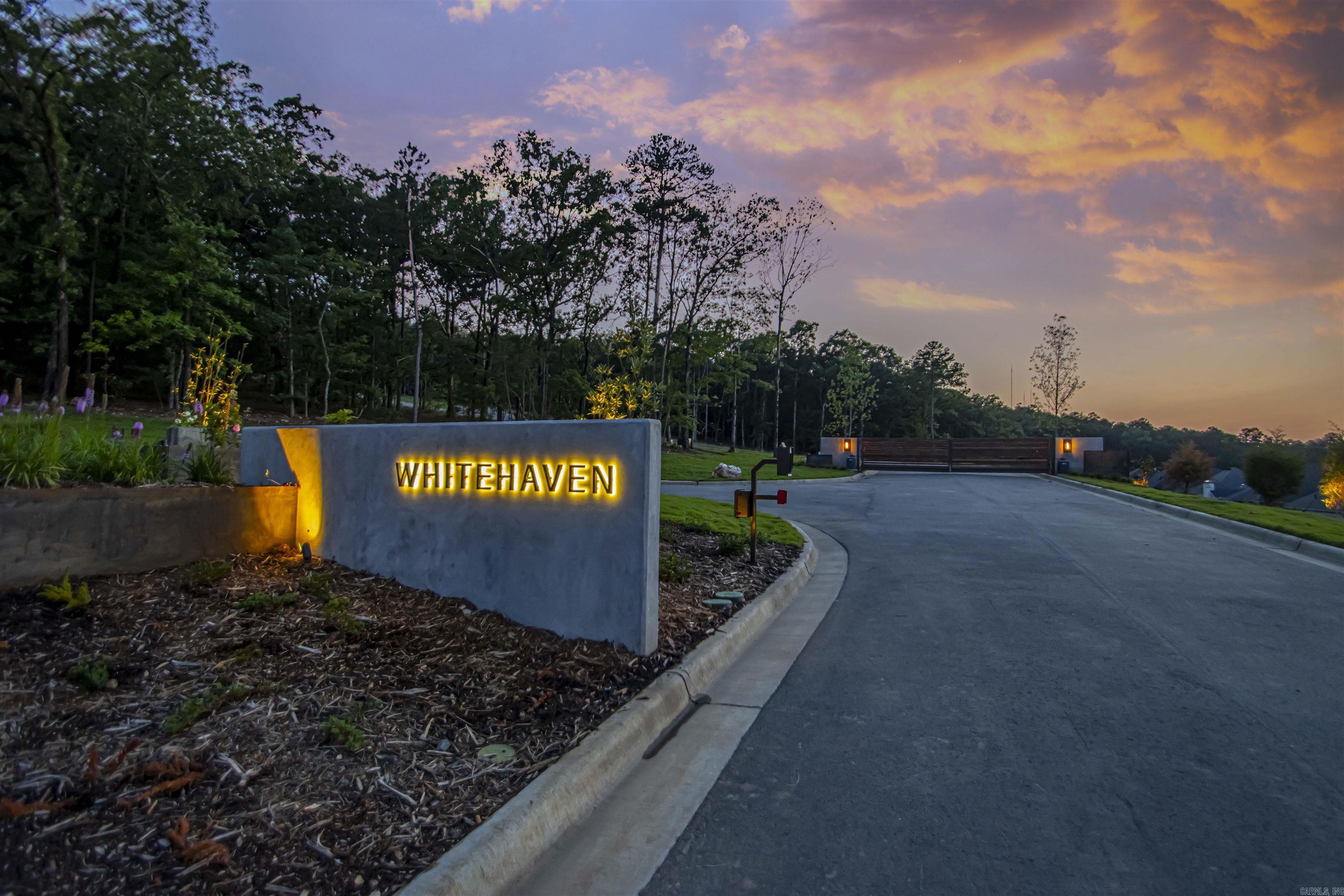 Come build your dream home in this beautiful new subdivision. Whitehaven will have a modern aesthetic feel and only consist of 4 homes in a secluded gated neighborhood. All lots are larger than 1.2 acres, are zoned for Don Roberts Elementary, and have a beautiful view of Pinnacle Mountain. Ideally located off of LaMarche Drive, gives you the convenience of getting to the Promenade along with other popular shops and restaurants in minutes. Do not miss out on this rare location and schedule your showing today. Agents, Bill of Assurance, and survey in Documents.
