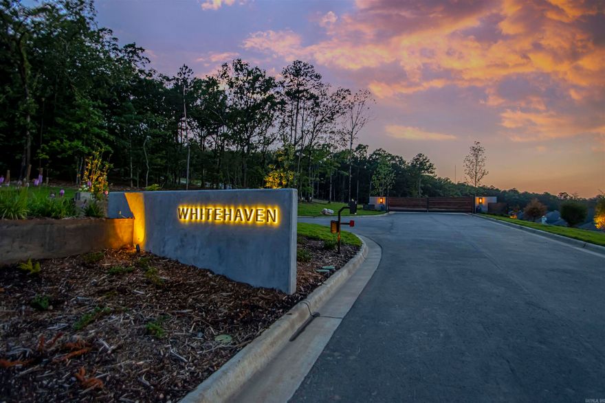 Come build your dream home in this beautiful new subdivision. Whitehaven will have a modern aesthetic feel and only consist of 4 homes in a secluded gated neighborhood. All lots are larger than 1.2 acres, are zoned for Don Roberts Elementary, and have a beautiful view of Pinnacle Mountain. Ideally located off of LaMarche Drive, gives you the convenience of getting to the Promenade along with other popular shops and restaurants in minutes. Do not miss out on this rare location and schedule your showing today. Agents, Bill of Assurance, and survey in Documents.
