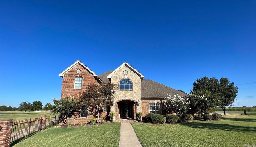 Welcome to 1715 Club Cove, a stunning custom-built home in Stuttgart, AR. This spacious 4-bedroom, 4-bathroom house boasts high ceilings and elegant design features. Nestled next to the picturesque Stuttgart Country Club Golf Course, the property offers the perfect setting to relax and play!  Indulge in the ultimate relaxation with a beautiful in ground pool and spa, perfect for unwinding after a long day. The 2.5 car garage provides ample space for your vehicles and storage needs. Whether you're hosting a gathering or enjoying a quiet evening at home, this residence offers the perfect blend of comfort and sophistication.   Experience luxury living at 1715 Club Cove. With its prime location, beautiful amenities, and custom design, this home is a true gem in Stuttgart. Don't miss the opportunity to make this dream home yours.