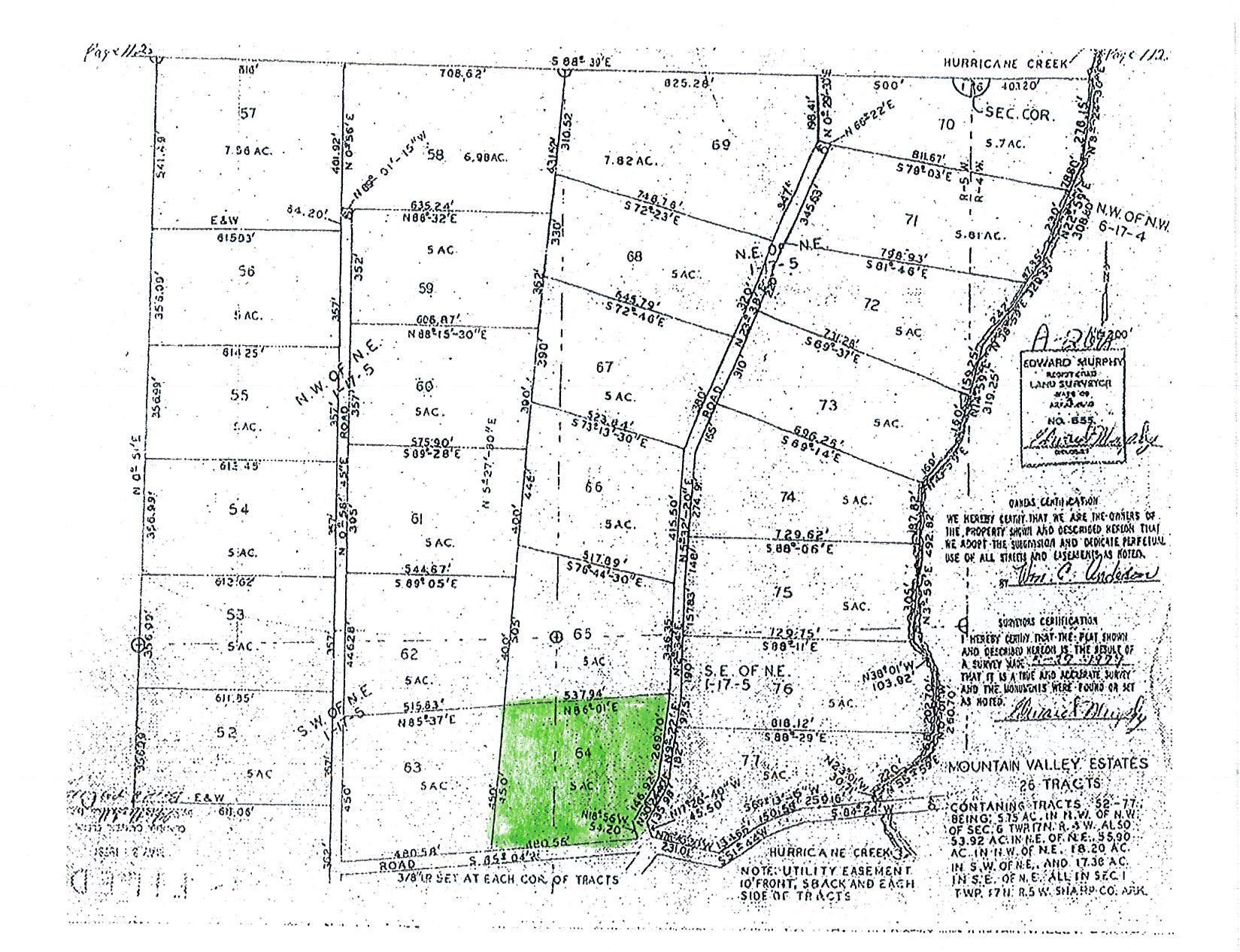 Mountain Valley Estates - Land