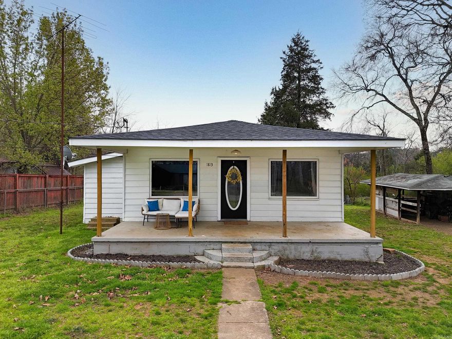 Bright and inviting 3-bed, 1-bath home that mixes original charm with smart modern updates. Enjoy an updated kitchen with contemporary finishes, cozy living areas with character details, a dedicated laundry room, and a fully fenced yard.  Ideal for pets and outdoor gatherings. Comfortable, move-in ready home with classic appeal.