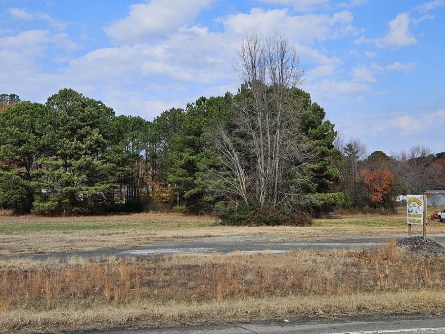 Rare find in city limits.  5.91 acres, city utilities and ready to build.  Zoned R-1.  Existing driveway is not part of property.