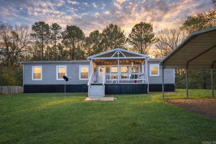 Nestled on a quiet dead-end road just outside the city limits of DeQueen, this beautifully maintained home feels like new with modern finishes and a well-kept interior that reflects pride of ownership. Outside, you’ll find a convenient carport complete with additional storage, plus a separate storage building out back, perfect for tools, hobbies, or seasonal items. Spacious yard that serves as a blank canvas—perfect for creating the outdoor space you’ve always wanted. Whether you envision a garden, play area or entertaining space, there’s plenty of room to make it your own. Property is located 3.5 miles from Sevier County Medical Center, 2 miles to Walmart and 12 miles to DeQueen Lake!