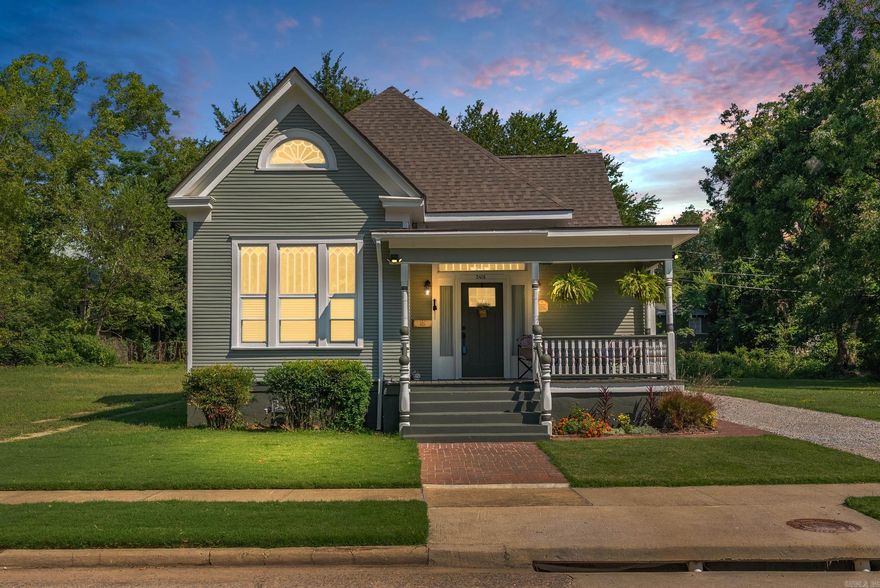 This beautifully restored 3-bedroom, 3-bathroom home has been brought back to life after 115 years with a complete top-to-bottom renovation. The kitchen features new cabinets, modern appliances (including an air-fryer stove), and stylish finishes, with the washer, dryer, and refrigerator all conveying. Fresh paint, updated finishes, and a bright, open layout make it truly move-in ready. Outdoor highlights include a welcoming front porch, a spacious back deck, an RV parking pad with full hookup, an outdoor tool closet, and ample off-street parking. Perfectly located near Central High School, downtown Little Rock dining and shopping, and major hospitals such as Arkansas Children’s Hospital, this home combines historic charm with modern convenience. With flexible upstairs options—ideal for short- or long-term rental or even private in-law quarters—this home offers versatility that’s hard to find in the heart of the city.