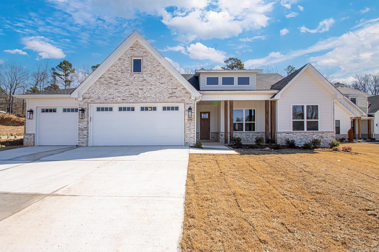 Beautiful New Construction Home located in the new Roman Heights Subdivision.. Amenities Include: Approximately 2249 SF, 4 Bedrooms, 3 Bathrooms, Living Room with gas log fireplace, Open Floor Plan, Kitchen/Dining Combo, Living/Dining Combo, Large Kitchen Island, Breakfast Bar, Split Bedroom Floorplan, Custom Tile Shower, Pantry, Laundry Room, LVP Flooring in main areas, Nice Lot, Covered Rear Patio with wood burning fireplace, Covered Front Porch, 3 Car Garage, Bryant Schools, And Much More. A Must See....