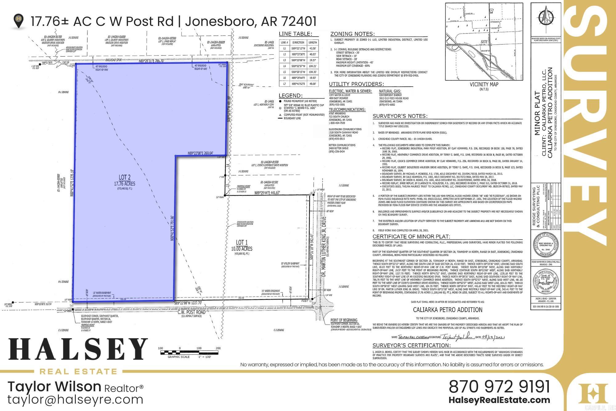 Not in Subdivision - Commercial Sale