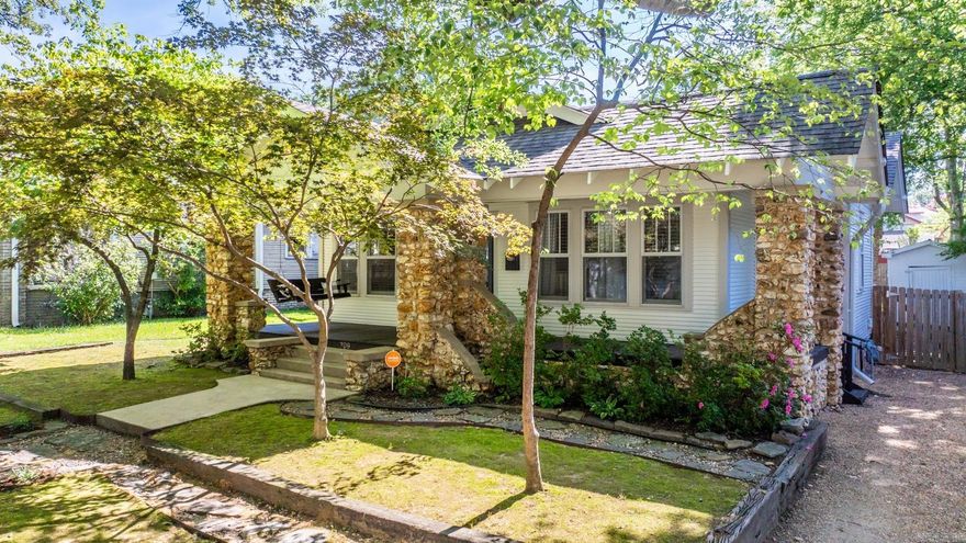 Amazing bungalow in the Heart of Hillcrest. This two bedroom two bathroom boasts  updates throughout. Open kitchen with granite countertops and high ceiling, recently updated master bathroom with walk-in shower, newly added covered deck. Wood and tile floors. Stainless steel appliances. Walk-in closet off the master bath. Fully fenced backed yard. AC '23, Dishwasher '23, New sewer line within last 4 years. Truly a Hillcrest stunner within a short stroll to all the great neighborhood restaurants and shops.