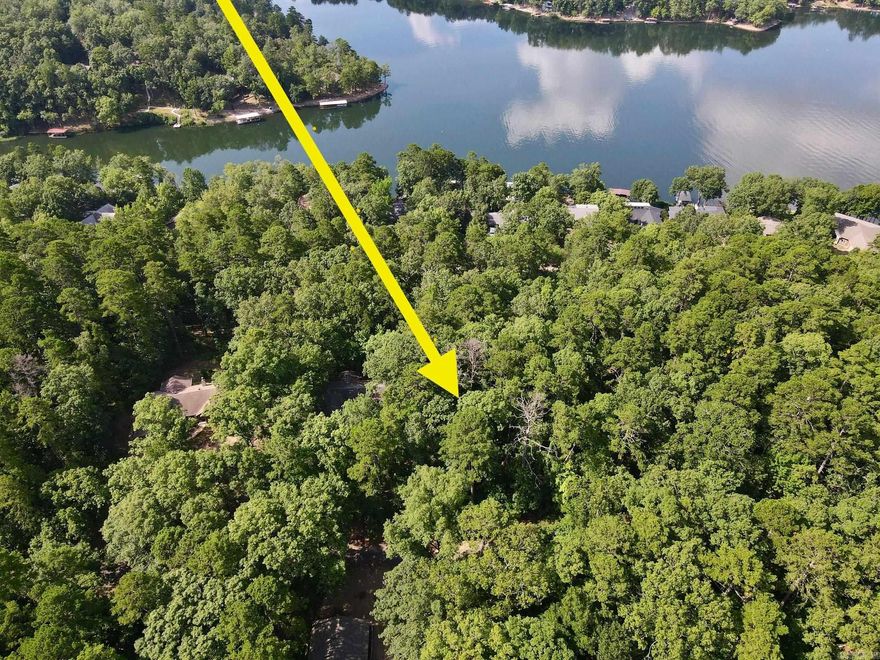 Nice Buildable lot with a potential for a view of Lake Cortez. New Member Buy in Fee due at closing.