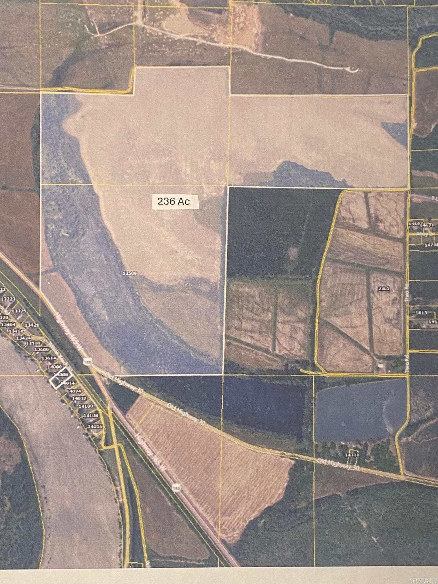 Lot on Hwy 165. Mostly cleared lot Regarding Utilities, Contact Listing Agent