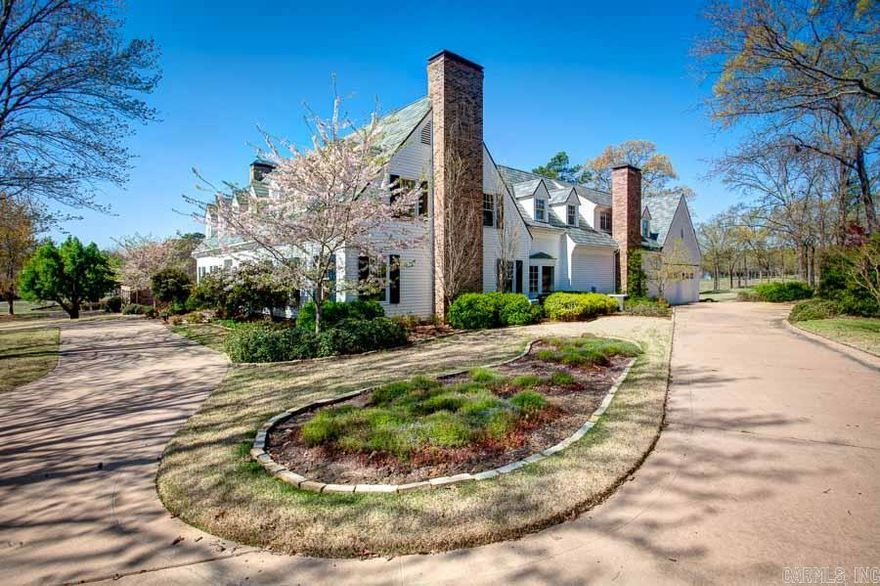 Extraordinary home adjacent to Pleasant Valley Golf Course 2nd Tee. Golf course views from MST & Guest bedroom as well as LR, Kit, & Family RM. Slate Roof. HDWD floors throughout the downstairs.Gourmet kit w/ Waterworks Carrara backsplash, marble countertops, GE Monogram appliances w/custom cabinets & stainless finishes. FRM, LR, and DR. Family RM w/ hand-stained v-groove panelling,reclaimed oak plank flooring, native stone hearth & FP surround. In-ground pool w/ native stone steps & terrace plus waterfall.