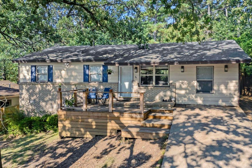 This well-maintained 4-bedroom, 1-bath home offers fresh paint throughout, along with an updated kitchen and bath. Enjoy outdoor living with both a front and back deck, perfect for relaxing or entertaining. The spacious primary suite is set apart for added privacy, while three additional bedrooms provide plenty of room for family or guests. Ample storage and a private backyard add to the home’s functionality. Conveniently located on a quiet circle street, just minutes from schools, shopping, restaurants, and Camp Robinson.