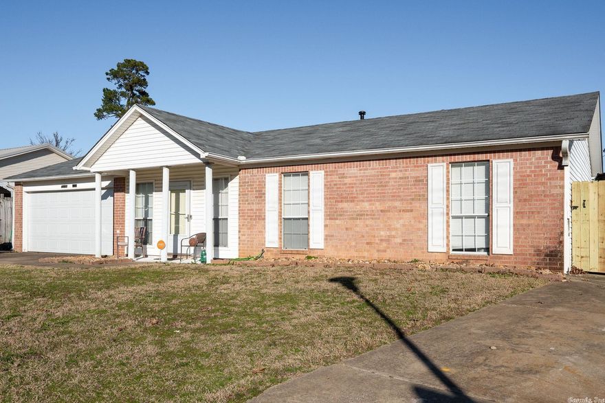 Home qualifies for RURAL DEVELOPMENT (ask your lender about this)  Adorable, 3 bedroom/2bathroom home in the quiet South Fork Ranch Subdivision in Alexander, AR!! Enjoy the Open Concept Living and Dining. Spacious Back Yard, completely fenced. Master bedroom has its own bath. Home also has additional paved parking.  Come Schedule a showing today !!!