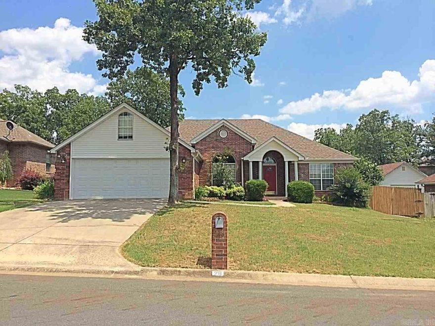 Approx. 300 sq. ft. Heated &Cooled Bonus Rm. over Garage not in Sq. Footage. Well Maintained Home w/ Lots of Updates! Beautiful Hardwood Floors in Great Rm.  & Dining Room!  Huge Master Bedroom w/ Sitting Area. Beautiful Quartz Counter Tops in Kitchen w/ Elegant Back-splash! New Stove, Dishwasher & Garbage Disposal! New Fixtures & Fans! New Paint throughout Home! New 20X12 Metal Storage Building. Large Covered Deck. New Hot Water Heater! Seller Providing 1ST American Home Warranty w/ Upgrade.