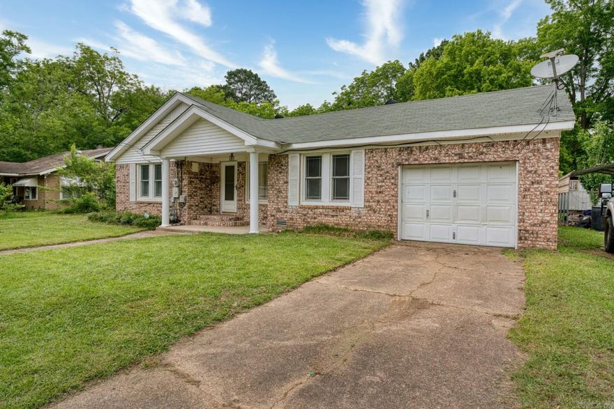 Welcome home to this renovated, charming 3-bedroom, 2-bathroom brick home in Malvern, Arkansas offers ample space and a variety of living areas for comfortable living spread out over 1,700 square feet, the home features. Three living areas provides plenty of room for entertaining, relaxing, or creating a home office or media room. Enjoy outdoor activities, gardening, or simply relaxing in your own private oasis in the spacious yard. Has a 20x10 shop, Ideal for hobbyists, woodworkers, or storing lawn equipment. The single car garage provides additional covered parking or storage space. This Malvern property is perfect for those seeking a comfortable and functional home with ample space for living and hobbies.  Don't miss out on this opportunity to make this house your next home!