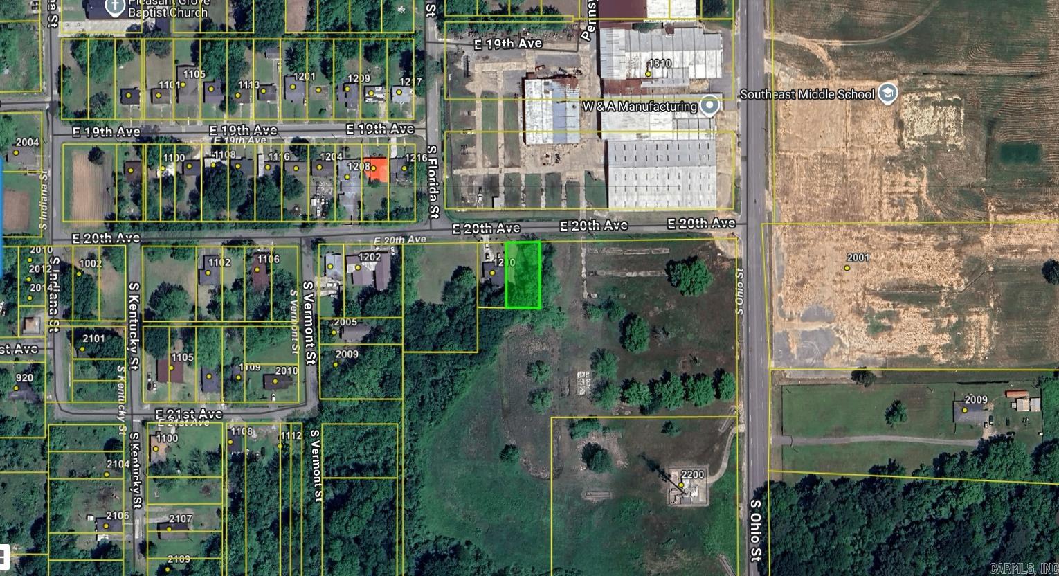 Seller will finance this lot Residential building lot in Pine Bluff Make Offer