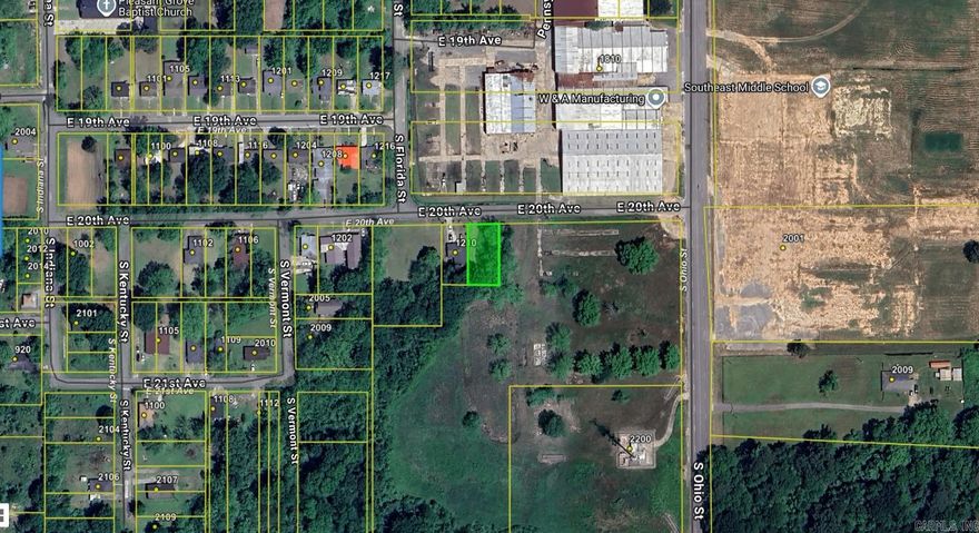 Seller will finance this lot Residential building lot in Pine Bluff Make Offer