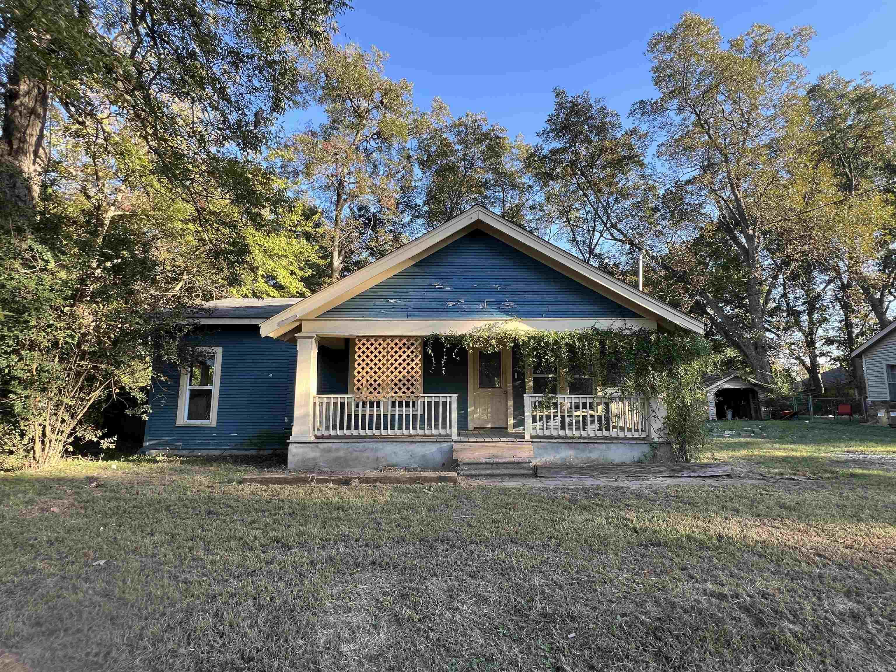Investment property or remodelerās dream located in the heart of downtown Beebe. This home offers two bedrooms plus an additional versatile space that could serve as a third bedroom, office, or second den. The layout features a formal dining room and unique built-ins throughout, adding charm and functionality.  The property was remodeled in 2017, including updates to the electrical and plumbing systems, a new roof, new HVAC, and several cosmetic improvements. It now offers a great opportunity for someone to come in and refresh it with modern updates. The large, fully fenced backyard provides ample outdoor space for entertaining, pets, or gardening.  A solid investment opportunity with strong potential for renovation or rental income in a prime central location. Sold AS-IS.