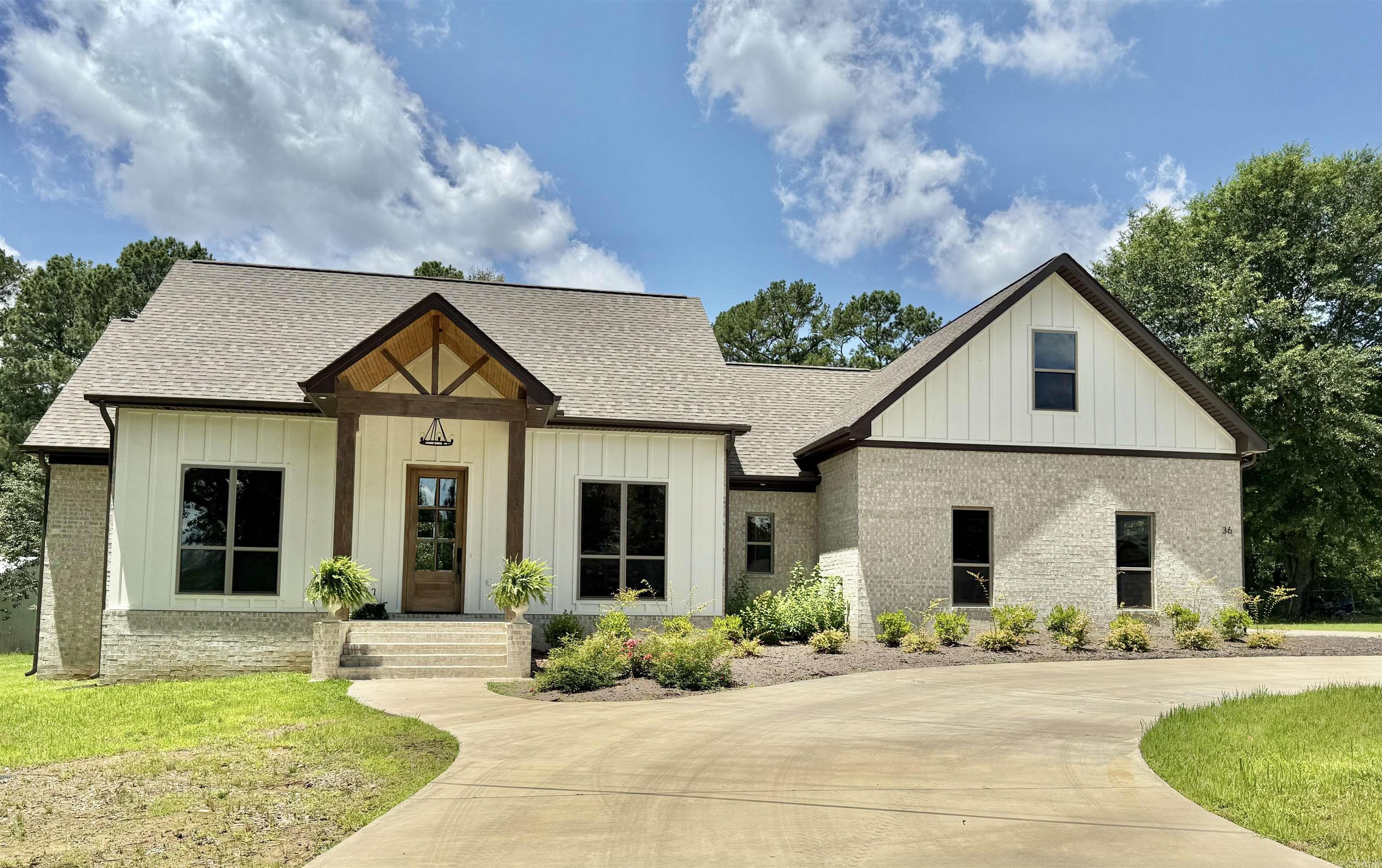 SELLER IS OFFERING $5,000 TOWARD BUYERS CLOSING COST & $2,300 FOR AN ALLOWANCE FOR FAUX WOOD BLINDS! LVP FLOORING HAS BEEN INSTALLED! PLENTY OF ROOM FOR A SHOP AND A POOL. 3 bed 2 1/2 bath PLUS AN OFFICE THAT COULD BE 4TH BEDROOM, PLUS A HUGE/THEATER ROOM. Lots of custom finishes and very energy efficient. Plenty of windows for natural lighting. Fireplace, granite throughout, island in the kitchen with farm sink, double oven, big walk in pantry has built in cabinets and shelves for storage. Master bath has a soaker tub, marble shower, lighted vanity mirrors, huge walk in closet with built in dressers and shelves. LVP FLOORING throughout except carpet on stairs and in bonus / theater room above garage has a ceiling plug for projector. Tile in bathrooms. Heated and cooled storage room. Recirculating system for instant hot water. Mud / coat area. Covered back porch with an extended patio (No restrictions). Timed drive is 5 minutes to Walmart Greenbrier, 9 minutes to I 40, 12 minutes to Walmart supercenter on Skyline Dr. in Conway, and 13 minutes to Kroger on Salem in Conway.