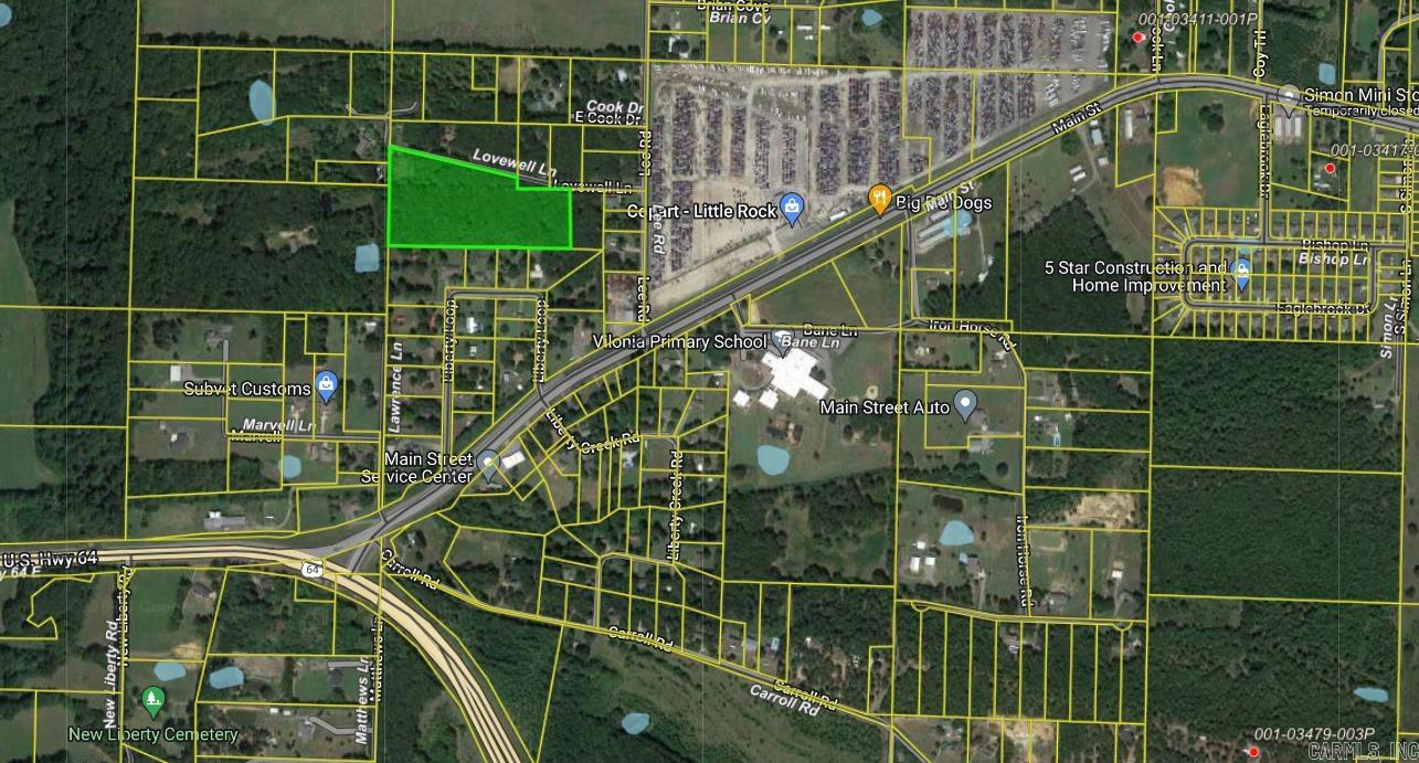 3.6 Acres outside city limits. Build what you want Good location for duplex's or a house or a mobile home