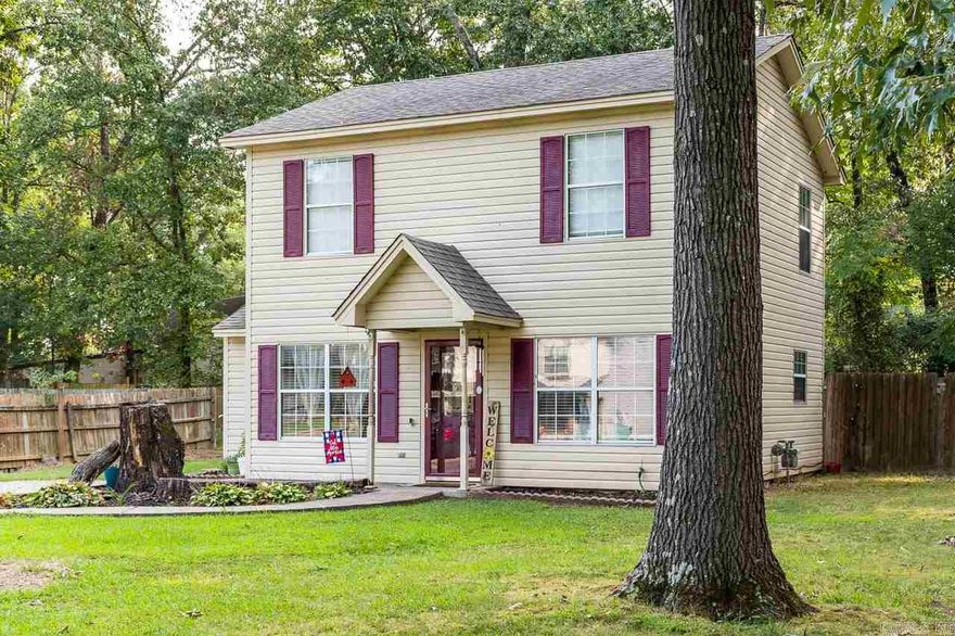 Welcome Home! This cute starter home is ready for you! Downstairs welcomes you into the Living Room with the Kitchen, Laundry, Living Room, & Downstairs 1/2 bath. Upstairs is the spacious Master bed, roomy guest beds, and Full Bath. Outside is ample parking as well as a nicely sized front and rear yard too. New AC Unit in 2019 and a New Roof in 2015.  Great location and home for someone downsizing or starting life.  5 min to Grocery, Dining, and Shopping!  Seller added a new Microwave, Gas Stove/Oven, and Dishwasher on 9/27!  Fridge conveys too! See Agent Remarks.