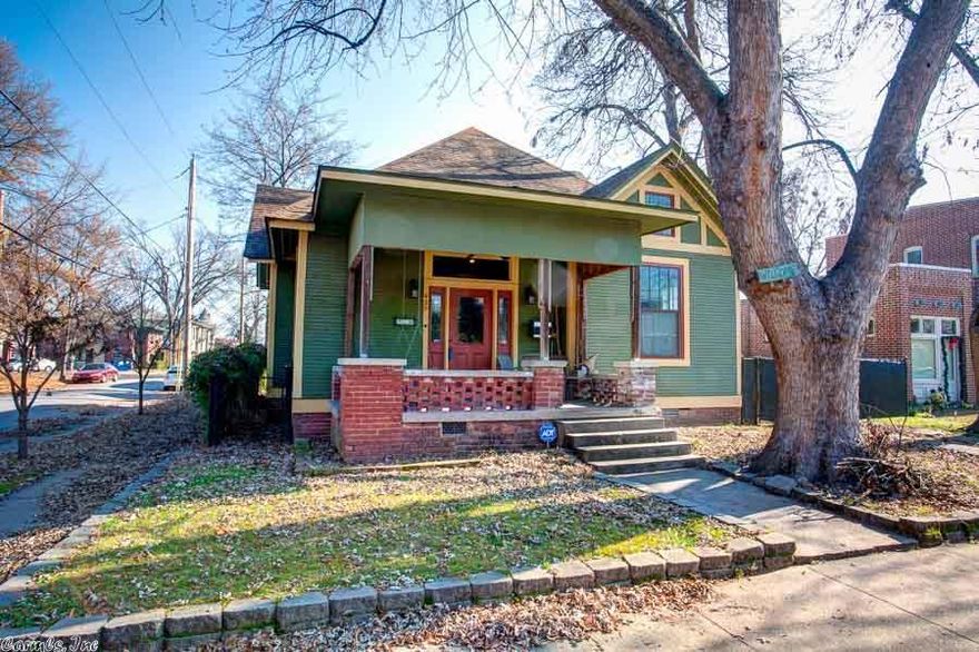 Looking for Historic character and tons of potential? This beauty includes a 540ft garage apartment renting for $600 mo. Main house has 10 1/2 ft ceilings, original hardwoods, updated kitchen with slate countertops, cherry wood cabinets with chocolate glaze, new stainless steel appliances, sunroom, new double hung wooden windows 04, whirlpool in master. Plumbing and wiring in 03. See agent remarks. Square footage does not include the apt. Nice landing area up. Needs your finishing touches.