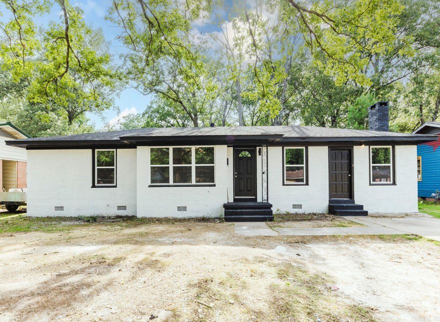 Come see this fully updated 3 bedroom 2 full baths, with two living areas refinished hardwood floors. The second living area has a fire place with beautiful new tile. The Kitchen & bathroom has black granite countertops. This home also has a sliding barn door pantry with a very large laundry room. New roof, new windows, new HVAC , New A/C unit, new doors, etc. Come See It Today! Edgewood Elementary is two blocks over.